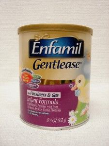 10 ENFAMIL GENTLEASE INFANT FORMULA 12.4 OUNCE CANS SEALED~ AWESOME