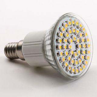 e14 3528 SMD 48 lâmpada LED branco quente 120 150lm luz (230v, 2,5 3w
