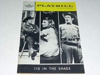 1964 Playbill 110 in The Shade Inga Swenson Horton