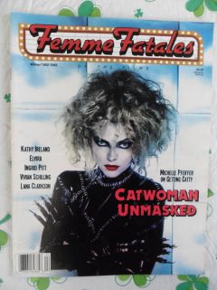 Ingrid Pitt Autographed Femme Fatales Magazine More