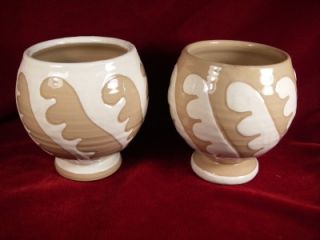 Shearwater Pottery Chris Ingels Stelby Pair Vases Southern Pottery