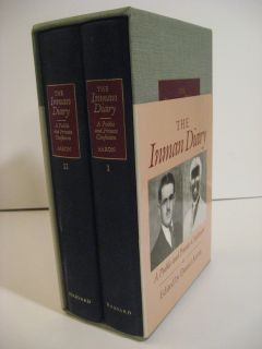 1985 The Inman Diary 2 Vols Illustrated w Slipcase