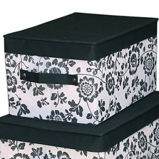 EUR € 14.53   klassiek zwart wit container box, Gratis Verzending