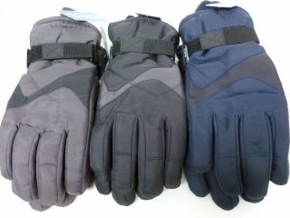 Mens Men Snowboard Ski Winter Snow Gloves M L XL Insulated 63104