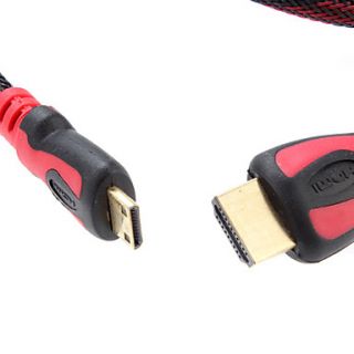 EUR € 9.56   Universal HDMI til Mini kabel (5 m), Gratis Fragt På