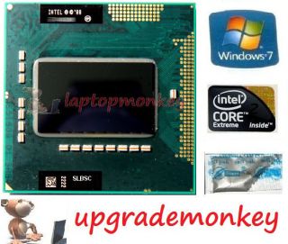 Intel i7 940XM 3 3GHz SLBSC Mobile CPU Processor FOR55 Chipset