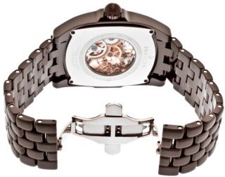 Invicta Mens Lupah Mechanical Skeleton Ceramic Bracelet Watch