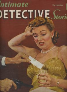 Intimate Detective Stories Magazines August November 1941