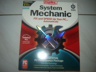 NEW iolo System Mechanic UNLIMITED PCs INSTALL FASTSHIP In Sealed