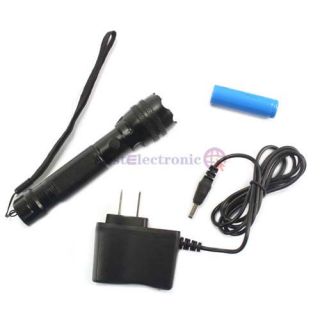 CREE LED Lamp 500 Lumens Flashlight Torch 14500 Charger