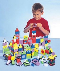  Magnetic Building Block Set Interlocking Child Toy Hobby New