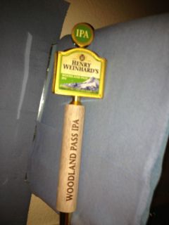  Weinhards Woodland Pass IPA Wood Tapper Beer Bar Tap Handle New