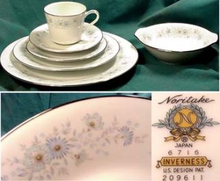 Noritake Inverness 6716 Replacement Ware