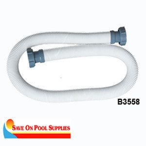 Intex 1 1/2 (38mm) x 59 Swimming Pool Pump Accessory Hose For Filter