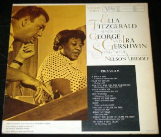 Ella Fitzgerald Sings George Ira Gershwin Songbook