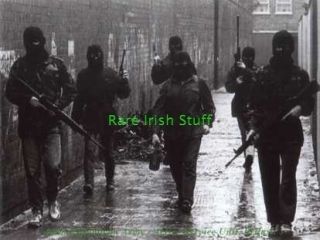 IRA Unit On Patrol In Belfast In Northern Ireland 1970s Irish Troubles