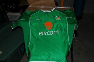 Umbro Ireland Fai Eircom Football Jersey L
