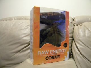 New Conair Raw Energy Hair Dryer Ionic Conditioning Magnetic 3D Finish