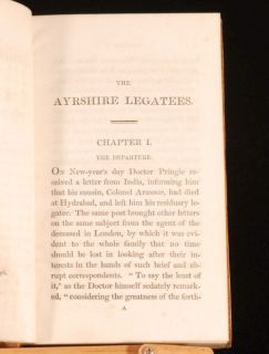1821 The Ayrshire Legatees Pringle Family John Galt 1st