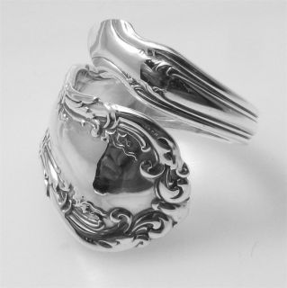 Sterling Silver Irving Spoon Ring by Wallace