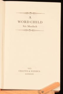 1975 A Word Child by Iris Murdoch First Edition London in Dustwrapper