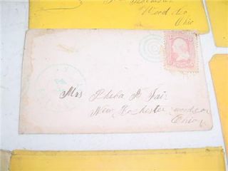 RARE Civil War Letters Pvt Isaac M Fair 21st Regiment Ohio Infantry