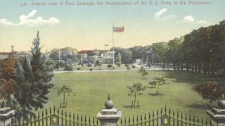 Fort Santiago US Army HQ Manila Philippines