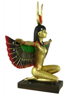 Winged Isis Egyptian Goddess Statue Deity Mythology