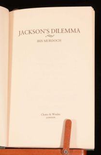 1995 Jacksons Dilemma by Iris Murdoch First Edition