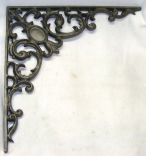 14 4 Art Nouveau Cast Shelf Brackets Corbels