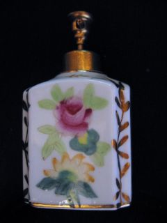 Irving Rice IRICE Porcelain Perfume Sprayer Atomizer Handpainted