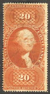 First Issue Revenue Stamp Scott R98C