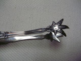 VINTAGE WALLACE/R.W.& S.STAMP/STERLING/IRVING 1900/ PATTERN CLAW SUGAR