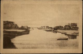 Islip Long Island NY c1910 Postcard
