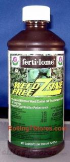 Weed Control Fertilome Weed Free Zone Post Emerge 16 Oz