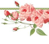 Vintage Porcelain Italian Rose Flowers Chandelier 6 Arms