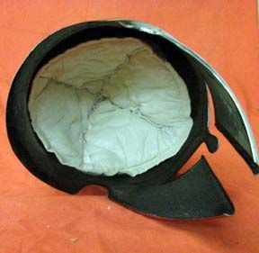 Italo Corinthian Steel Greek Helmet