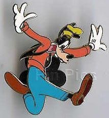 Disney Jerry Leigh Goofy Falling Pin UC 55221
