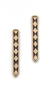 Vanessa Mooney Labyrinth Column Earrings