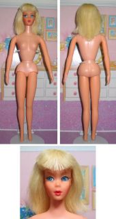 Dramatic New Living Barbie Doll High Color Blonde