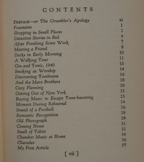 Delight J B Priestley 1950 HC DJ 1st Ed Authors Comments About Sundry
