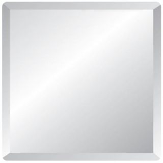 Square Frameless 36 Wide Beveled Mirror   #P1426  