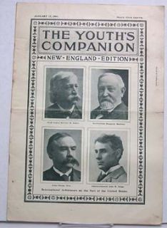 JAN17 1901 Youths Companion Mag Ernest Seton Thompson