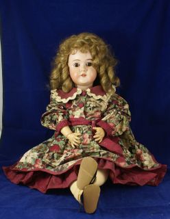   German Bisque Doll Queen Louise Armand Marseille Composition Body