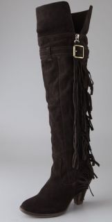 Jeffrey Campbell Dallas Over the Knee Suede Boots