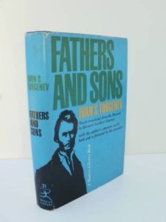 Modern Library Fathers and Sons Ivan Turgenev 1st Print