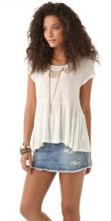 Free People Candy Crafty Knit Top