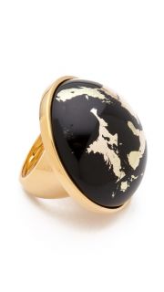 Kenneth Jay Lane Button Ring