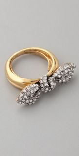 Juicy Couture Pave Bow Ring