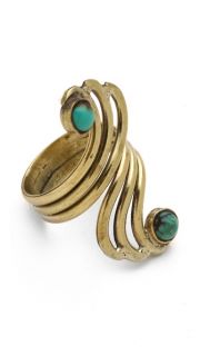 SunaharA Malibu Turquoise Double Mid Knuckle Ring